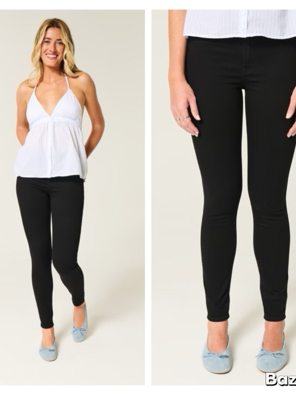 Hollister High-Rise Black Jean Legging Sz 13R NWOT